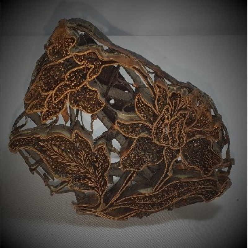 Oude metalen Batik stempel